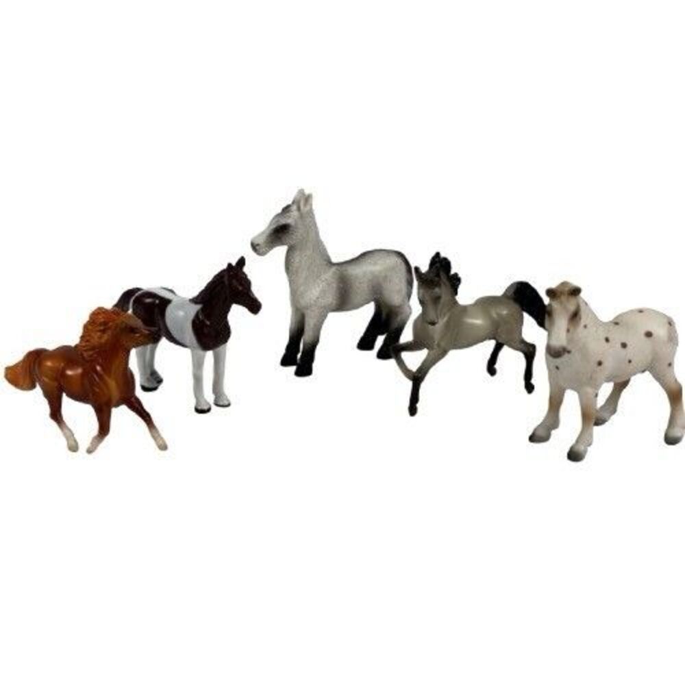 Lot Breyer Horse STABLEMATE Shetland Pony Chestnut Arabian Draft Red Leopard ++